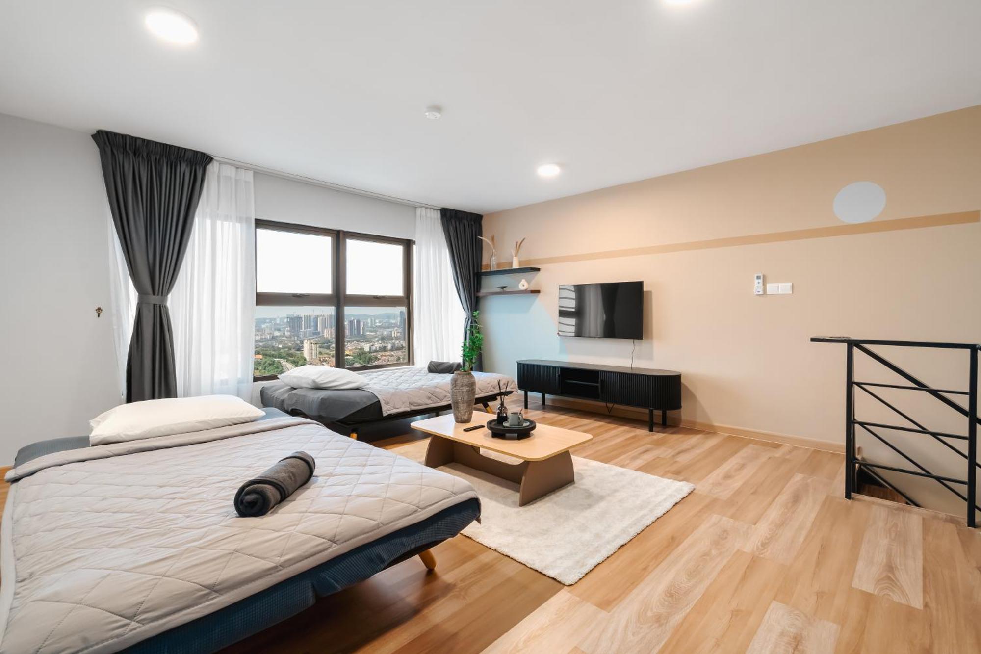 Arte Cheras By Xuites-5 Pax-free Netflix-infinity Pool Apartemen *